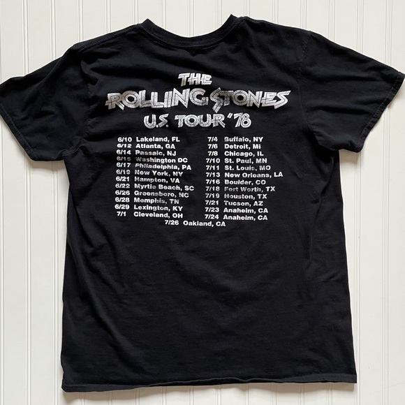 THE ROLLING STONES ! U.S. Tour ‘78 Concert T Shirt!  L - Picture 3 of 5
